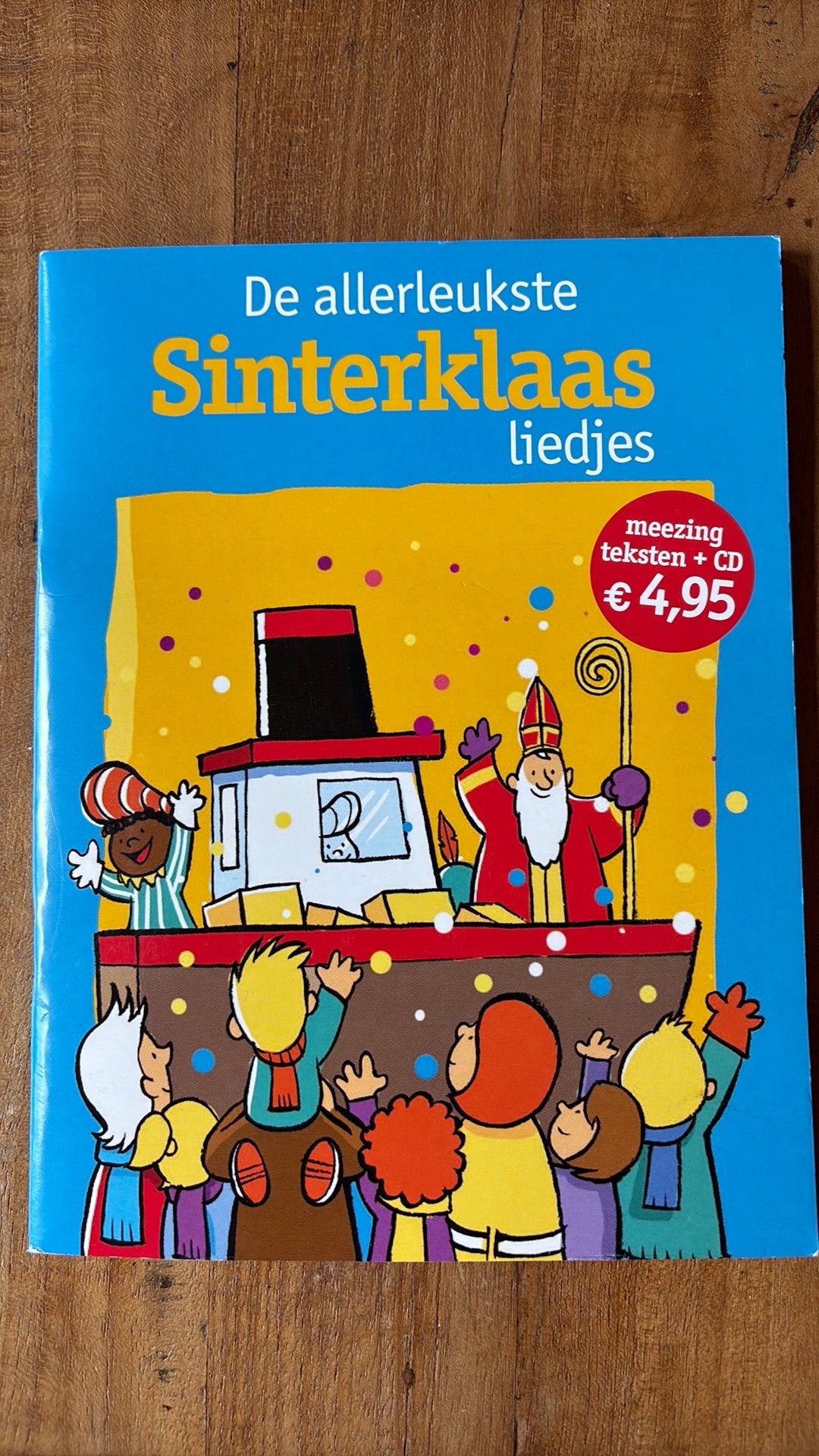 Boekje met cd van Sinterklaas, Ophalen of Verzenden, Zo goed als nieuw