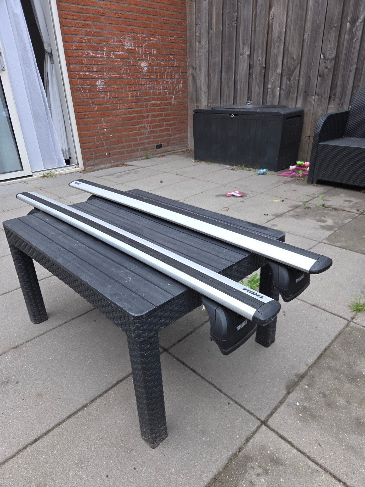 Thule WingBar Dakdragers voor Ford Focus (2015), Ophalen, Gebruikt