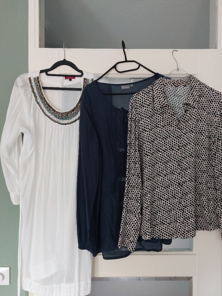 Damesblouse, Kleding | Dames, Blouses en Tunieken, Wit, Maat 42/44 (L), Ophalen of Verzenden, Onbekend