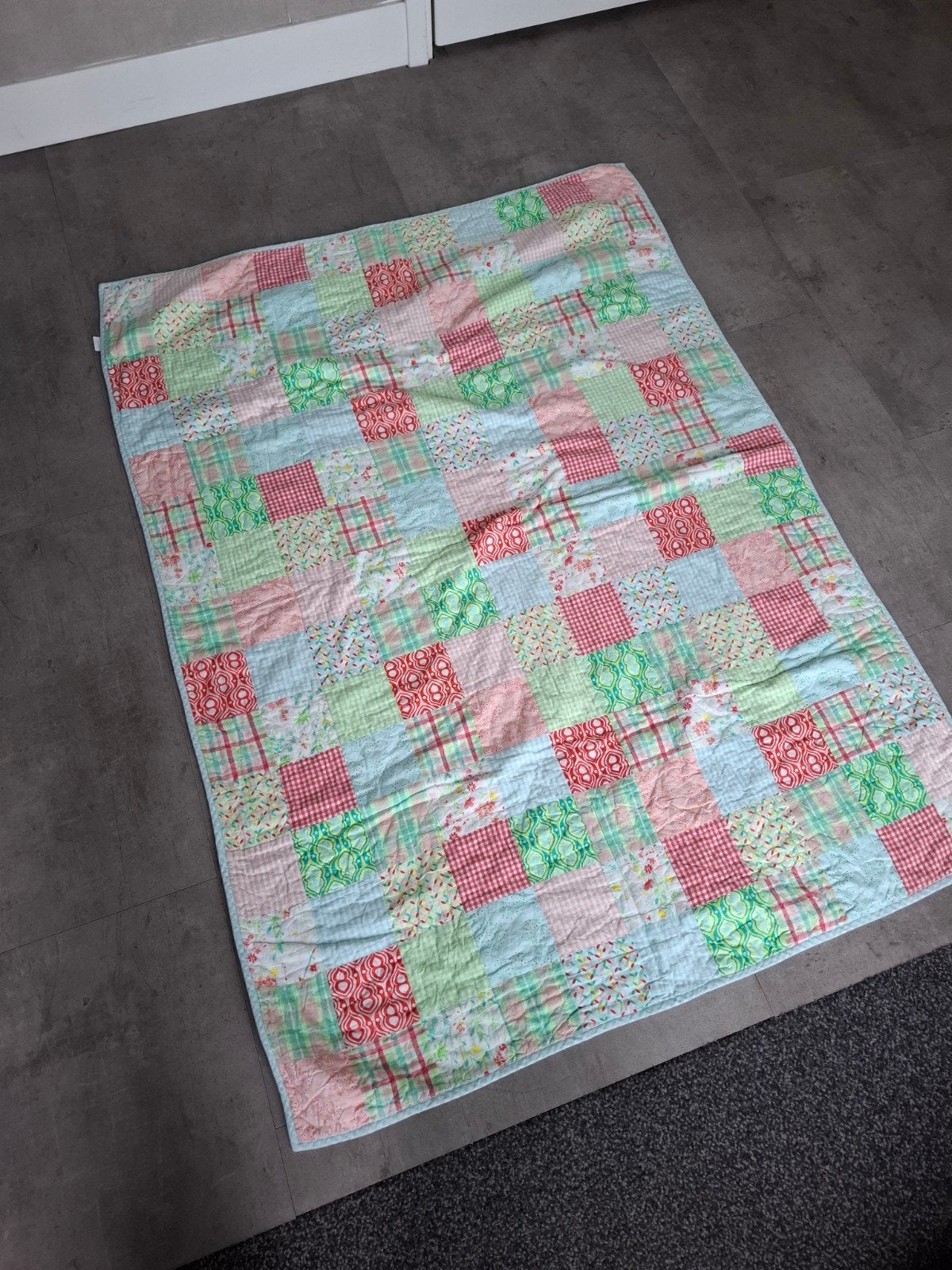 Room Seven sprei/deken, zo goed als nieuw, Kinderen en Baby's, Overige merken, Meerkleurig, Ophalen of Verzenden, Zo goed als nieuw