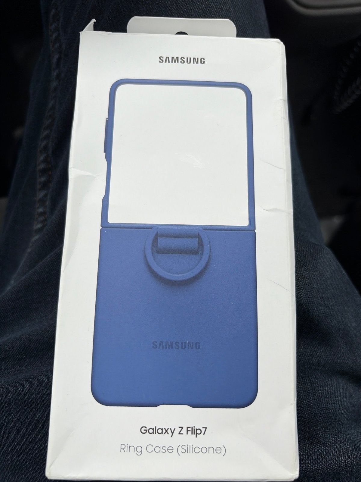 Samsung Galaxy Z Flip7 Ring Case (Silicone) - Nieuw