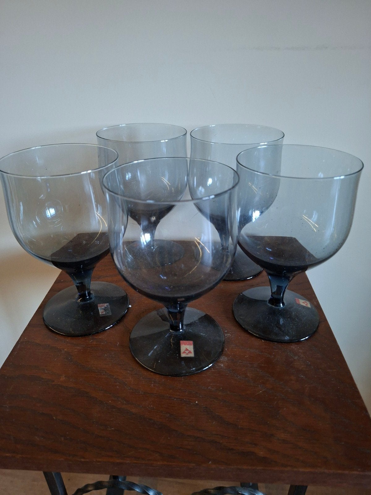 Set van 5 vintage Leerdam Holland glazen, Antiek en Kunst, Ophalen of Verzenden