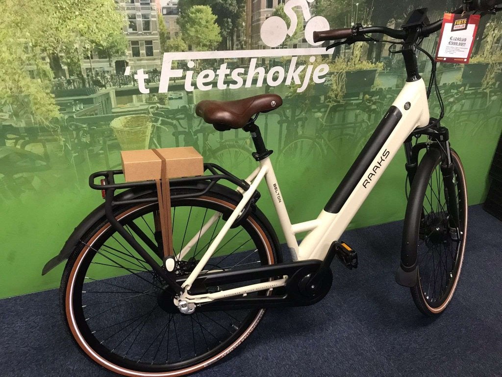 Fietshokje Raaks: Raaks Belton Creme elektrische damesfiets, (Extra) lage instap, Niet ingevuld, Nieuw, Ophalen of Verzenden