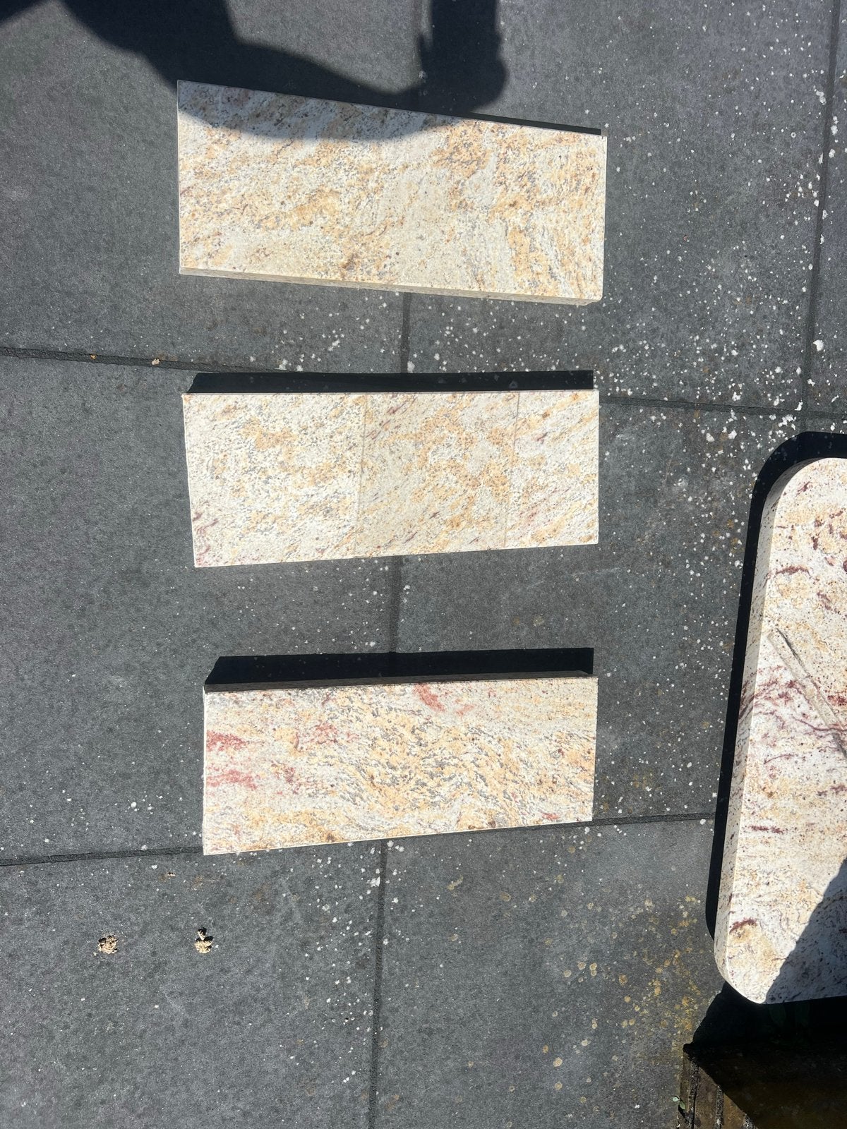 Granieten platen en plankjes - diverse afmetingen, Doe-het-zelf en Verbouw, Ophalen, Gebruikt, Overige materialen, 20 tot 50 mm