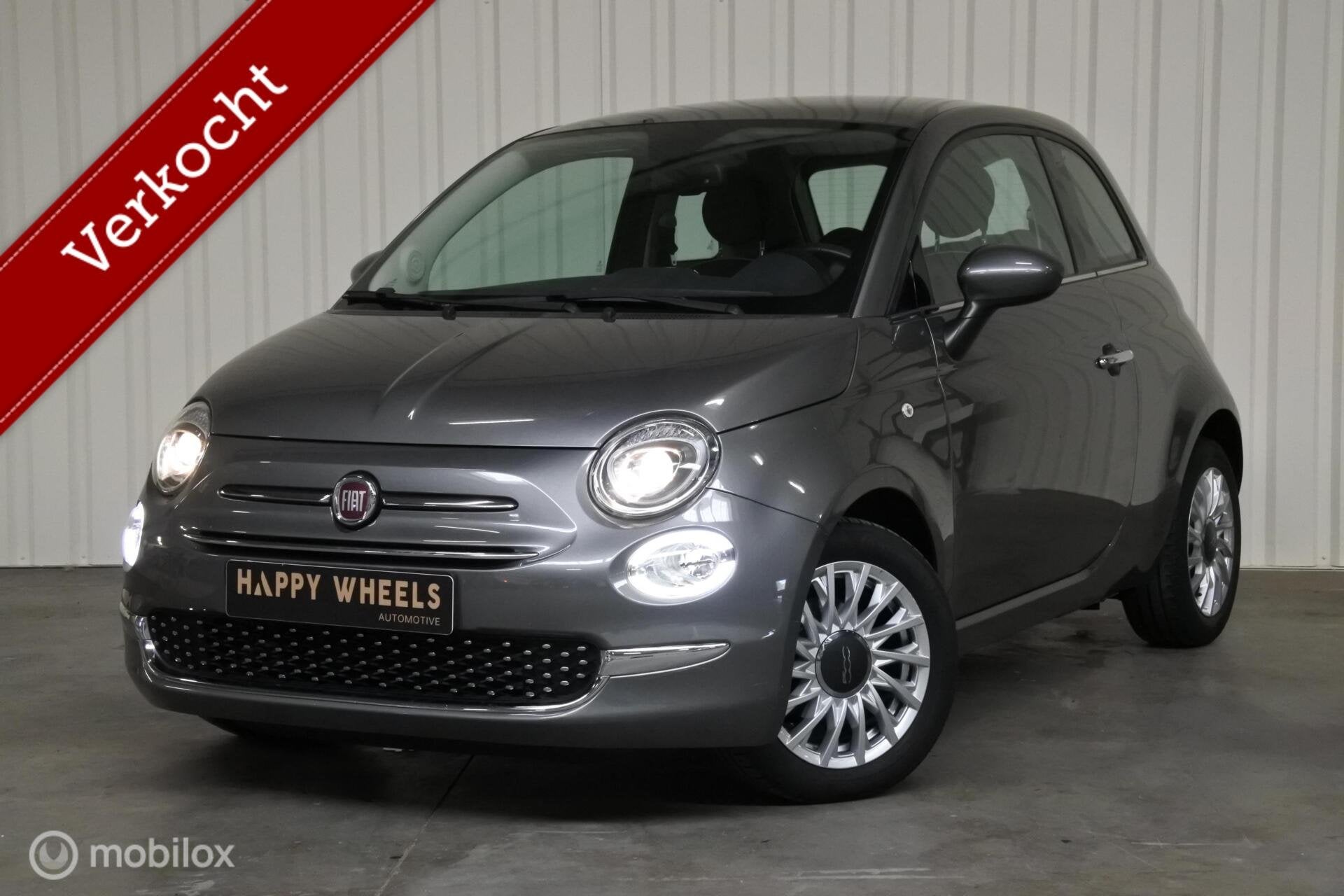 Fiat 500 I 0.9 TwinAir Turbo I Airco I Pano I Parkeerhulp, Auto's, Fiat, Voorwielaandrijving, Stof, Gebruikt, Met garantie (alle)