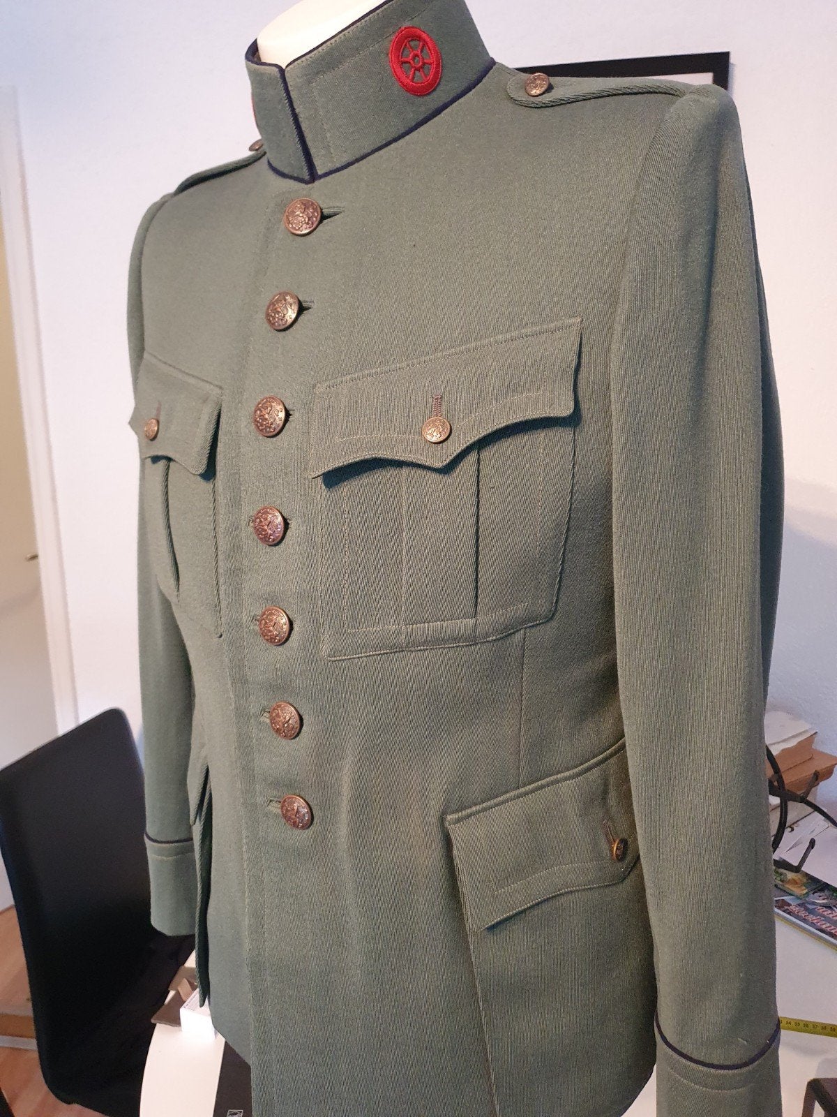 Zeldzaam Nederlands Uniform Chauffeur 1940 - Met Historie, Ophalen of Verzenden, Nederland
