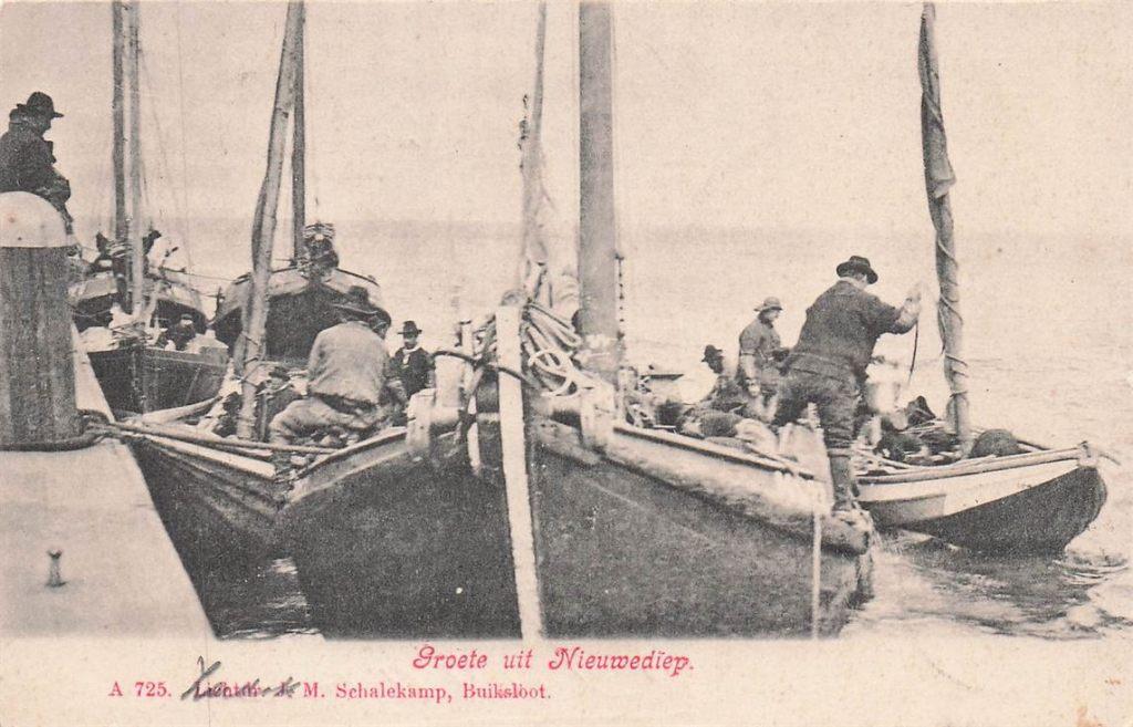 703-438-037 Groete uit Nieuwediep Den Helder, Verzenden, Voor 1920, Noord-Holland