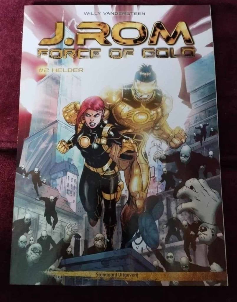 J.rom force of gold nr 2, Boeken, Ophalen, Willy Vandersteen e.a., Eén stripboek, Nieuw