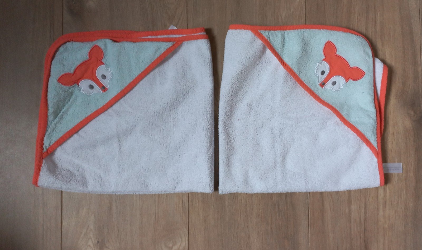 Badcape 2x vosje Hema, Ophalen of Verzenden, Zo goed als nieuw, Overige typen, Hema