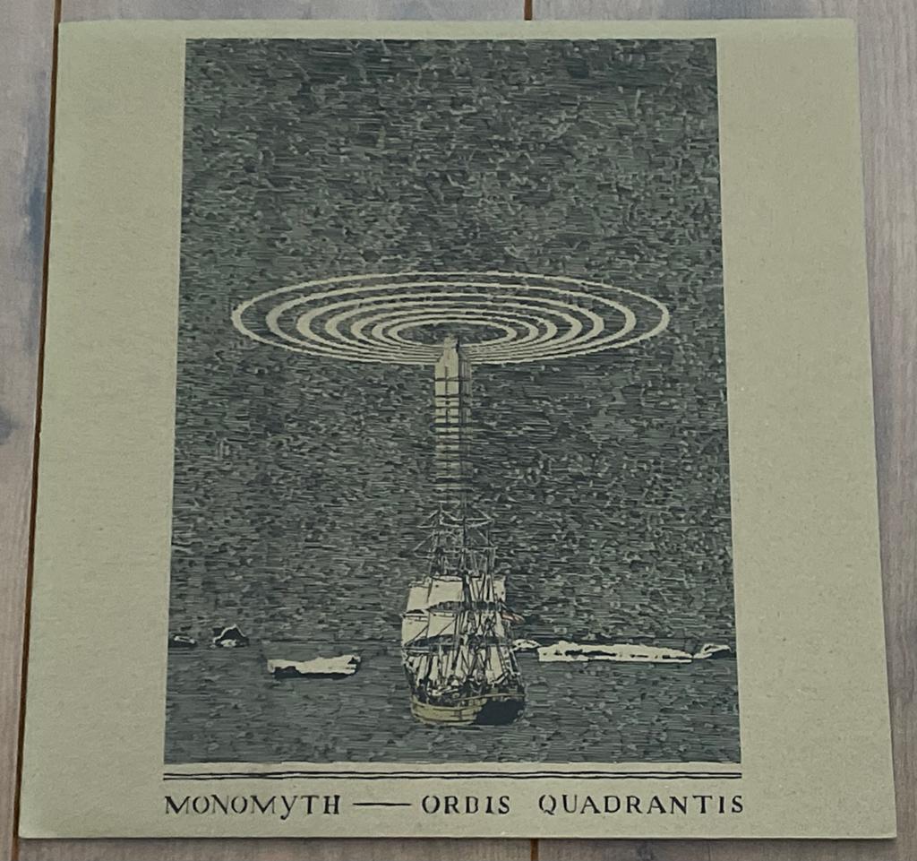Monomyth - Orbis Quadrantis lp / Colored, NM, Ophalen of Verzenden, Zo goed als nieuw, Beschermende buitenhoes, 12 inch