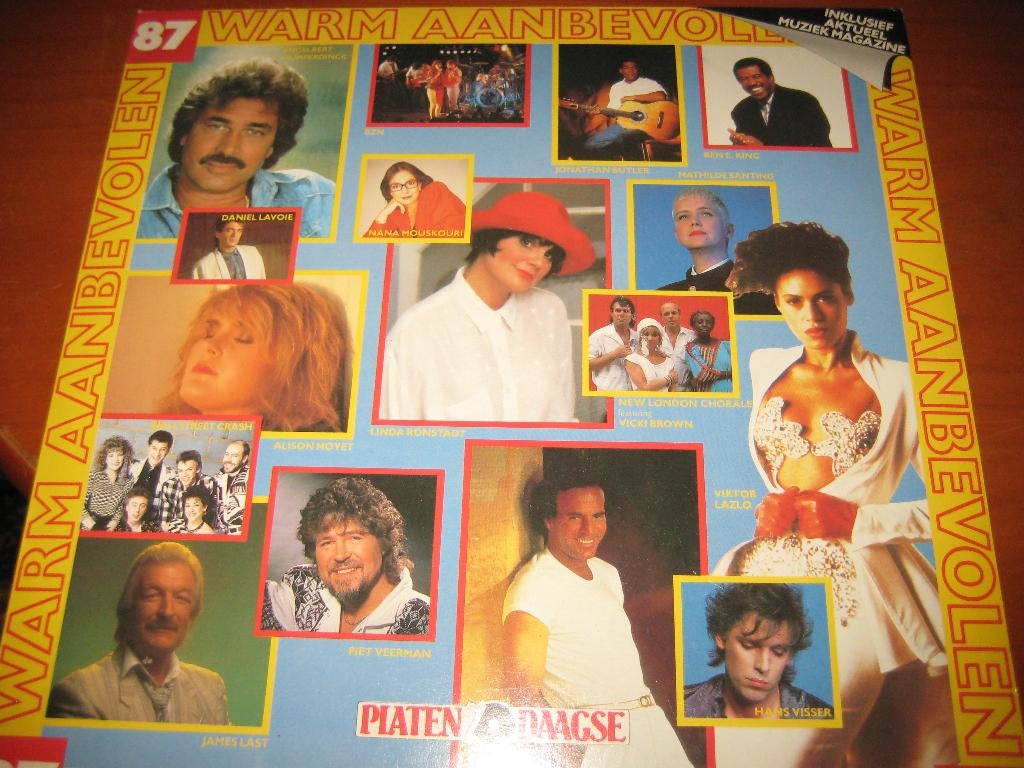 LP, Warm aanbevolen `87, Ophalen of Verzenden, Zo goed als nieuw, 12 inch