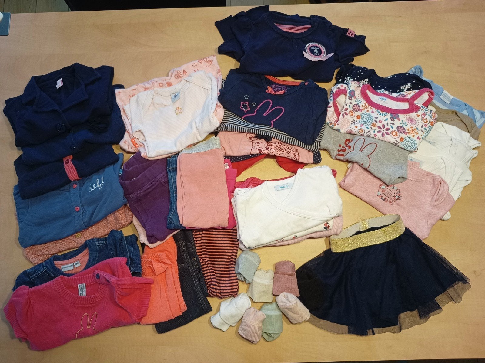 Kledingpakket meisje maat 62-68, Kinderen en Baby's, Ophalen of Verzenden, Gebruikt, Maat 62