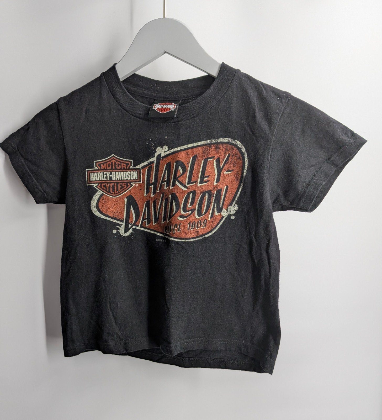 Vintage Harley Davidson Amsterdam Crop Top XS (3563*), Kleding | Dames, Onbekend, Ophalen of Verzenden, Korte mouw, Onbekend