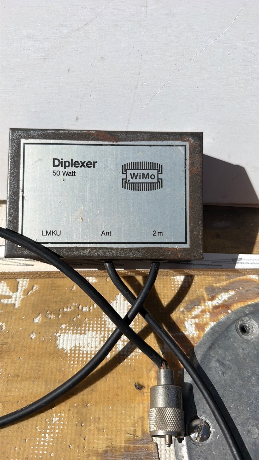 WIMo Diplexer 50 watt, Zo goed als nieuw