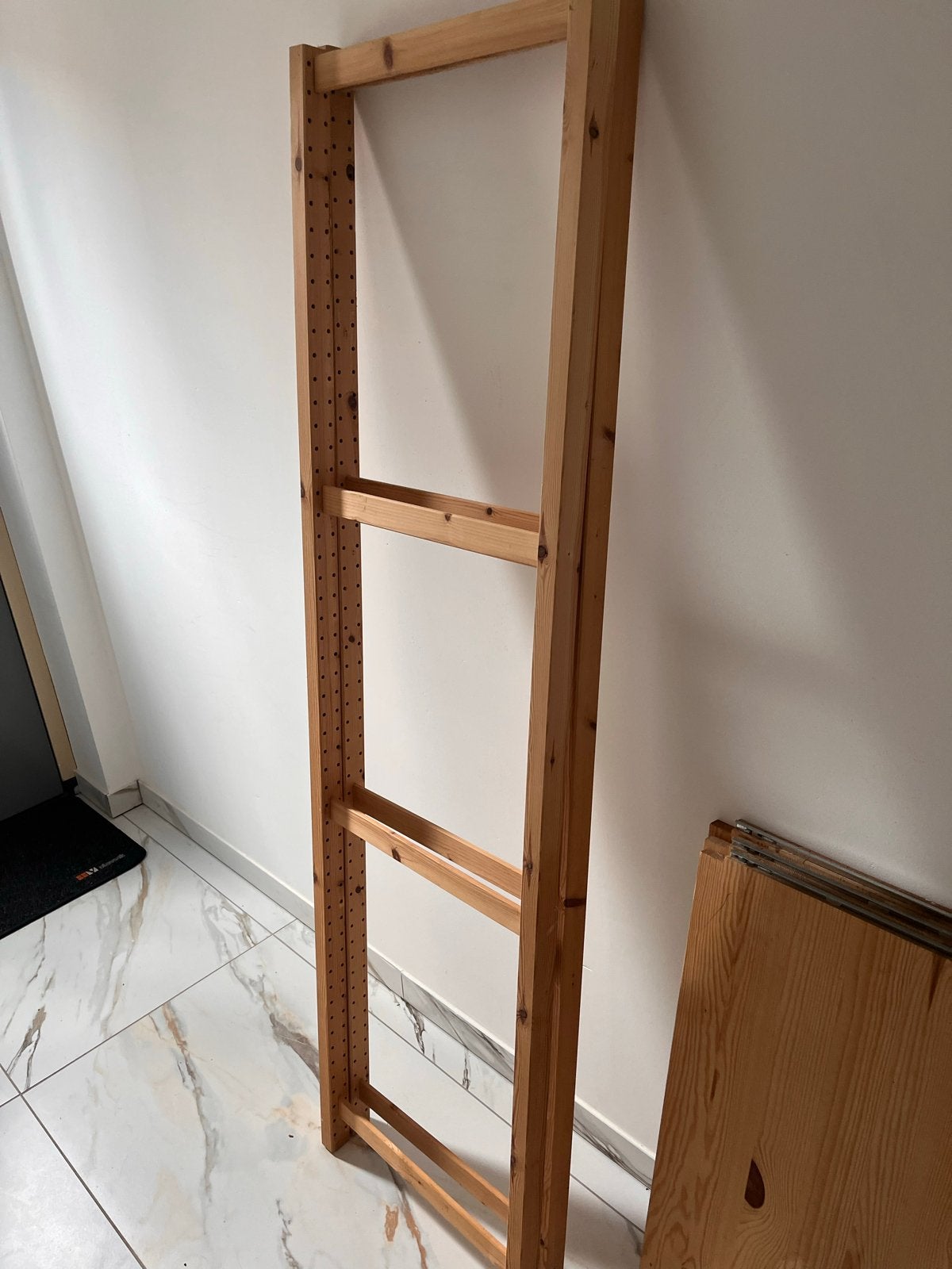 Ikea staanders hoogte 179 cm en legborden, Ophalen, Met plank(en), Minder dan 50 cm, Gebruikt