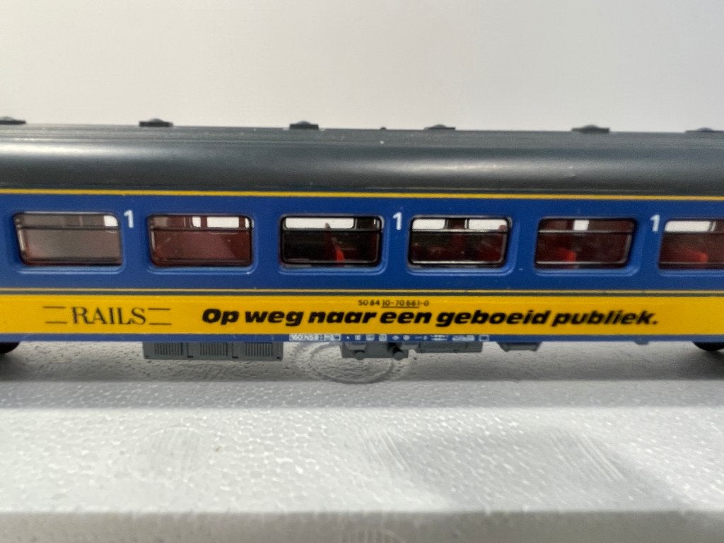 Bijzondere uitgave IC rijtuig ter introductie RAILS magazine, Gelijkstroom, Wagon, Ophalen of Verzenden, Lima