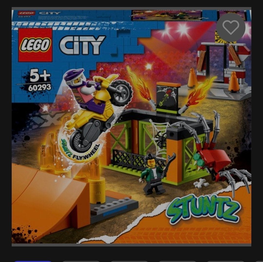 LEGO City Stuntz 60293 Stuntpark - Compleet pakket, Lego, Nieuw, Inclusief accessoires, Complete set