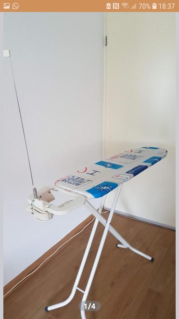 Strijkplank met extra verlengsnoer, Ophalen