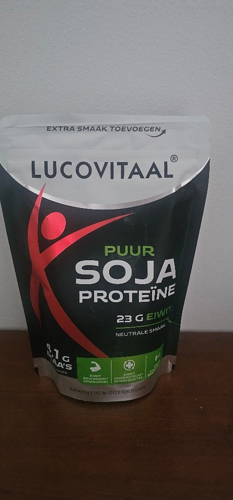 12 zakken Puur soja proteine / 23 gr. eiwit, Sport en Fitness, Gezondheidsproducten en Wellness, Ophalen of Verzenden, Nieuw, Poeder of Drank