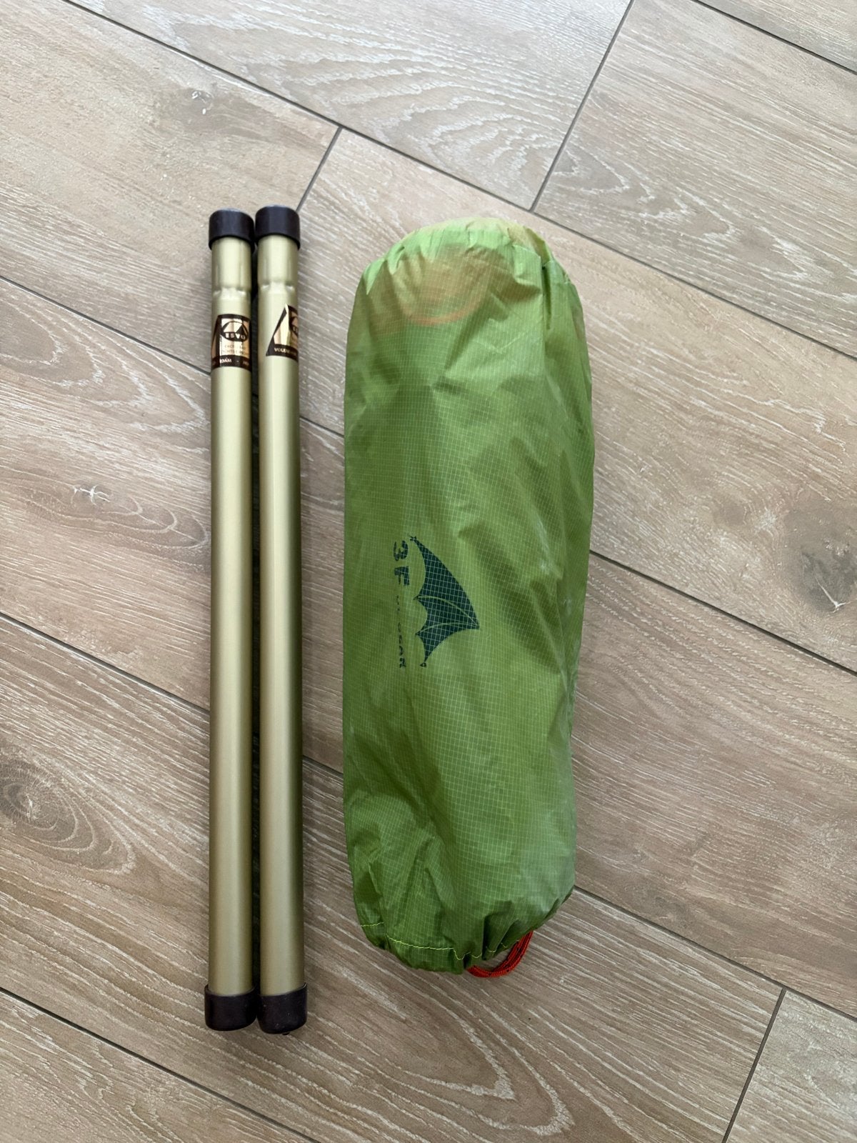 Tarp met Esvo telescopische tentstokken, Ophalen of Verzenden, Nieuw, Tot en met 2