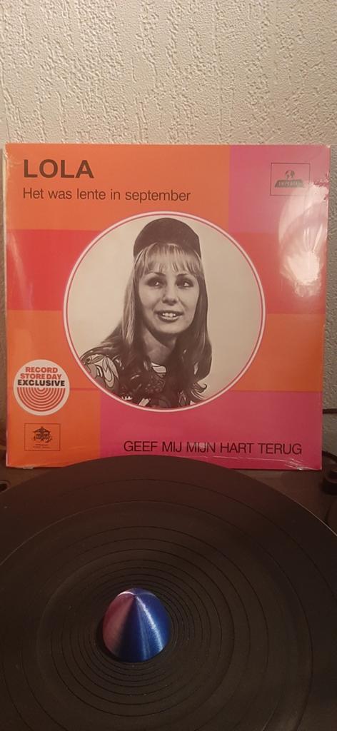 Lola Het was Lente in September / Harlekijn/Jij alleen, Cd's en Dvd's, Vinyl | Nederlandstalig, Ophalen of Verzenden, Zo goed als nieuw