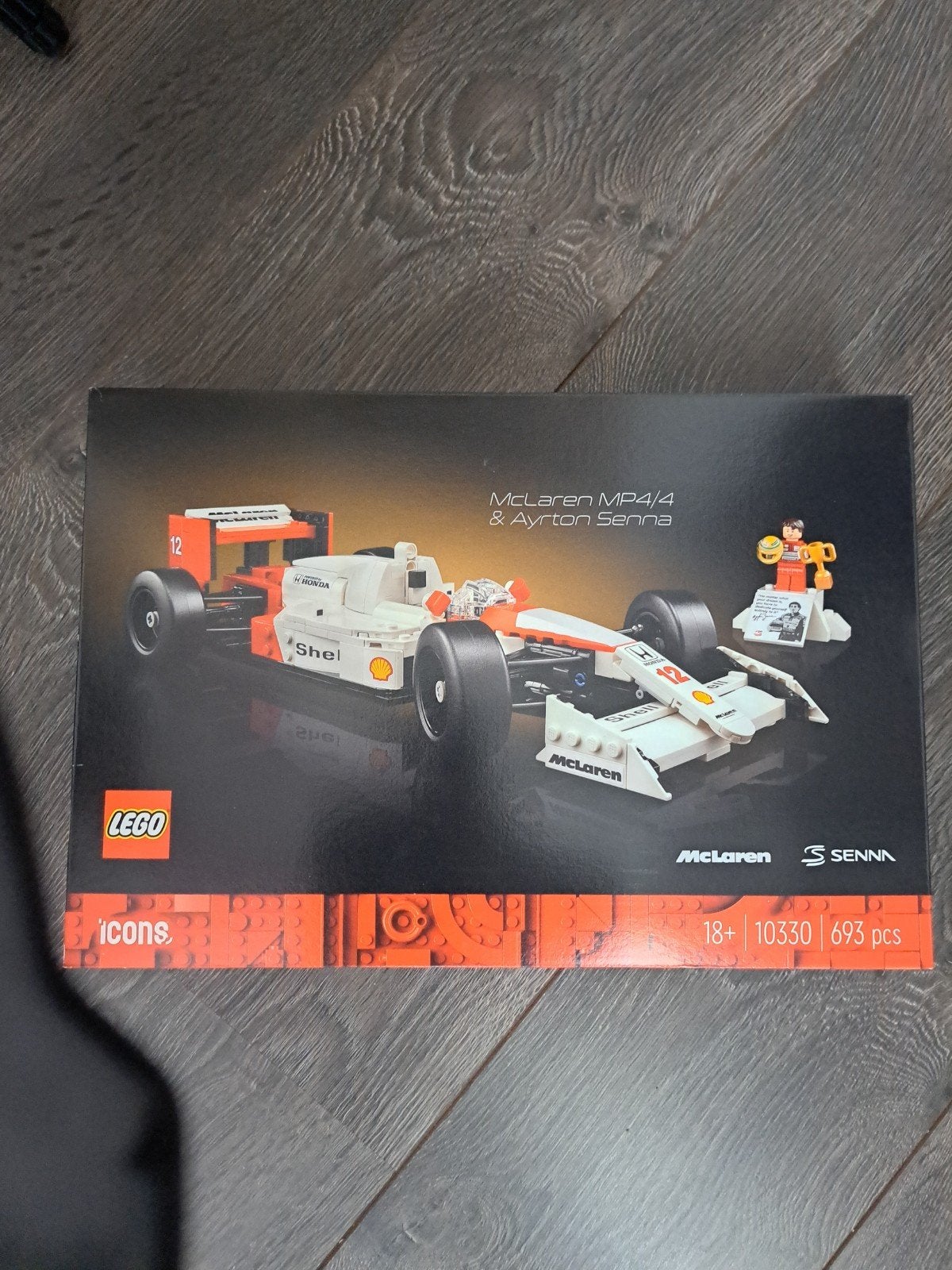 LEGO Icons McLaren MP4/4 & Ayrton Senna (10330), Ophalen of Verzenden, Nieuw, Overige merken