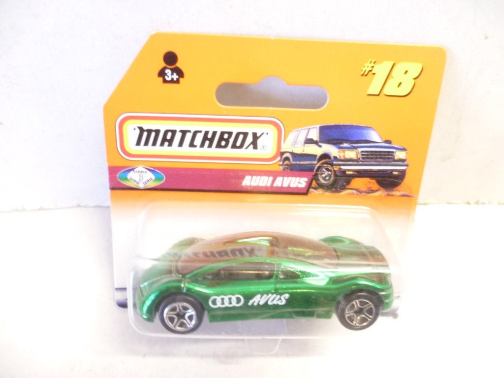 Matchbox 1997 nr 18 Audi Avus nieuw in blister modelauto, Ophalen of Verzenden, Nieuw, Auto