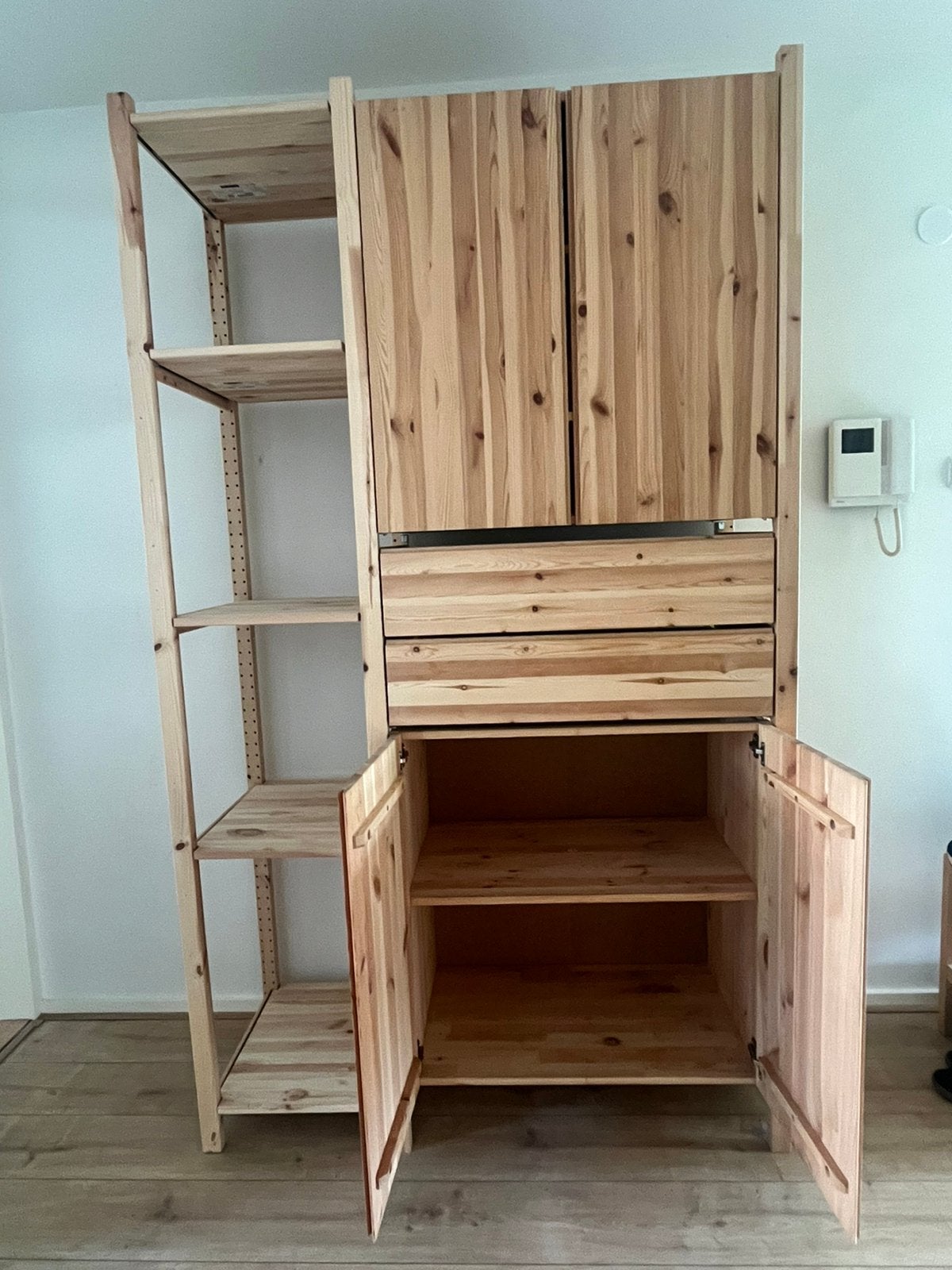 Ivar kast 50cm, Ophalen, Zo goed als nieuw, Hout, Overige typen