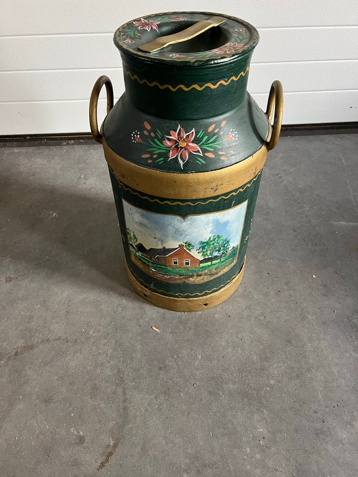Decoratieve Beschilderde Melkbus, Ophalen of Verzenden