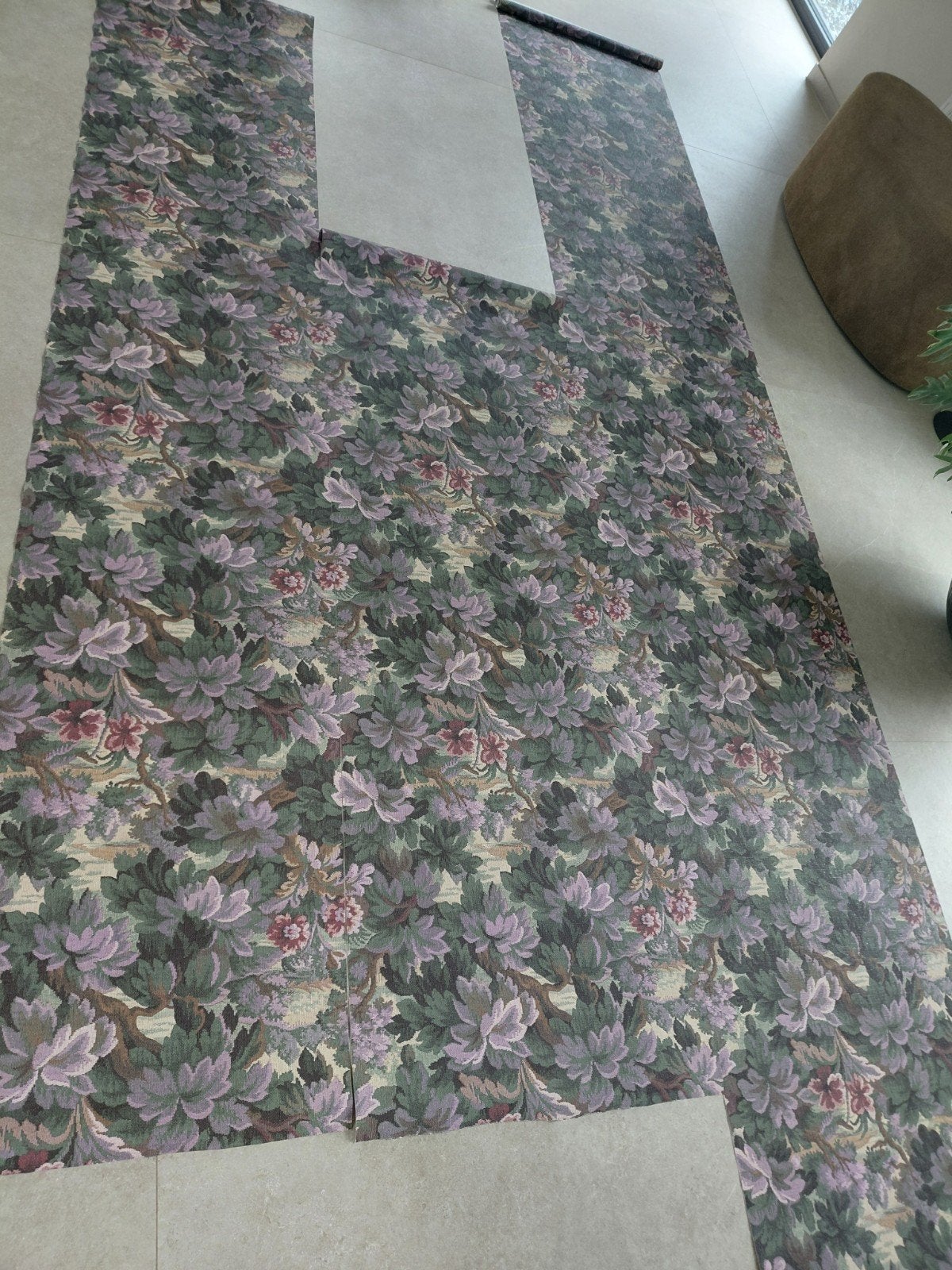 restant behang Magnifique Eijffinger 351244, Ophalen, Bloemen, Overige merken, Barok