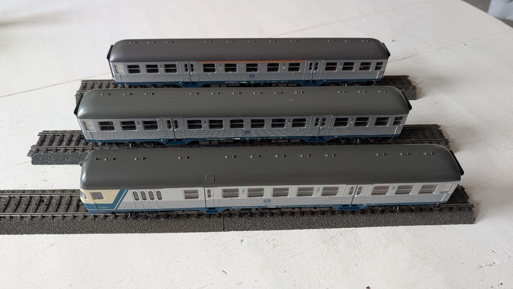 marklin silberlinge set met stuurstandrijtuig 4255 4256 4257, Hobby en Vrije tijd, Wisselstroom, Gebruikt, Wagon, Ophalen of Verzenden