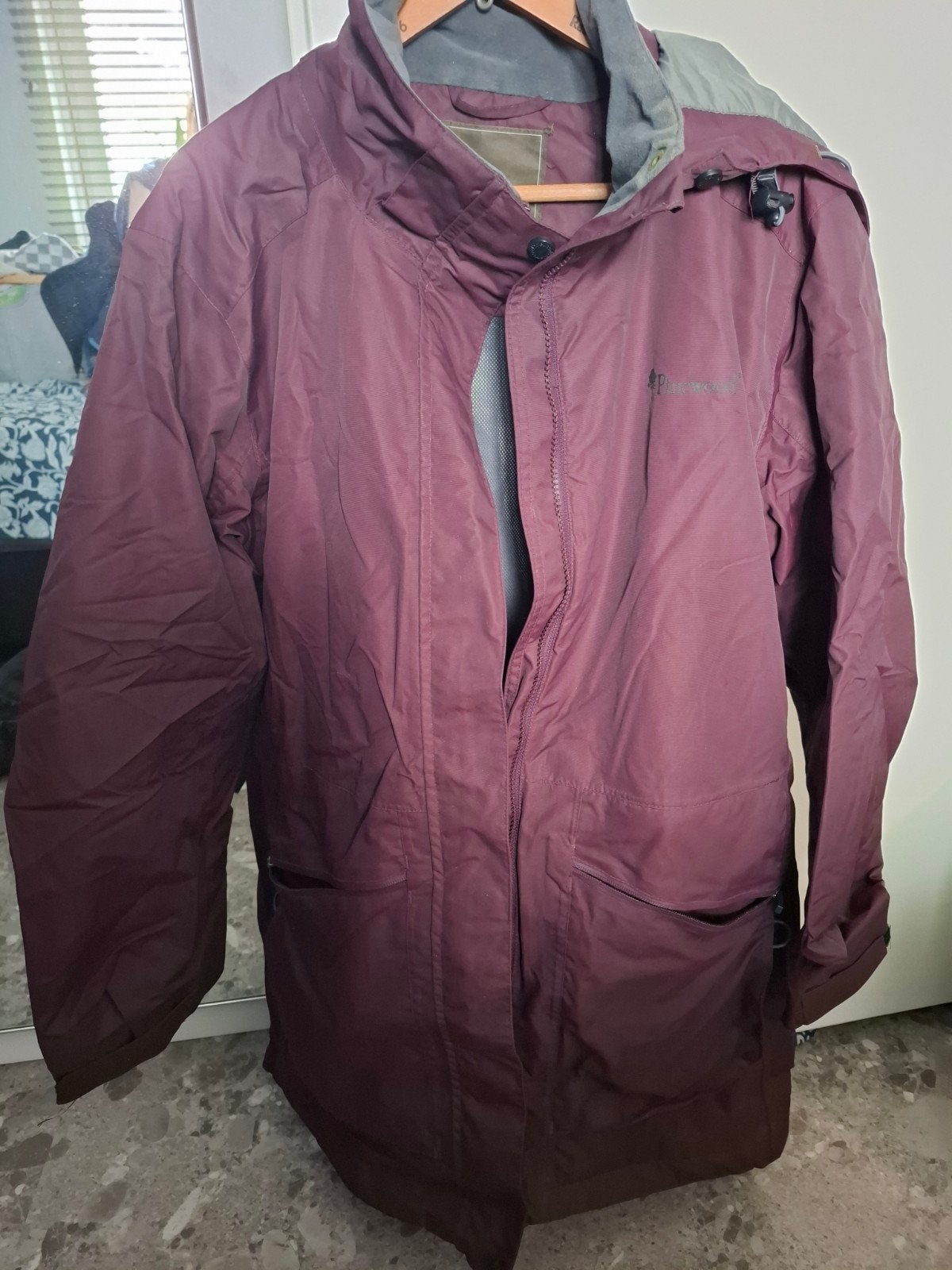 Pinewood outdoor jas dames 2XL/44 - rits kapot, Pinewood, Maat 46/48 (XL) of groter, Ophalen of Verzenden, Gedragen