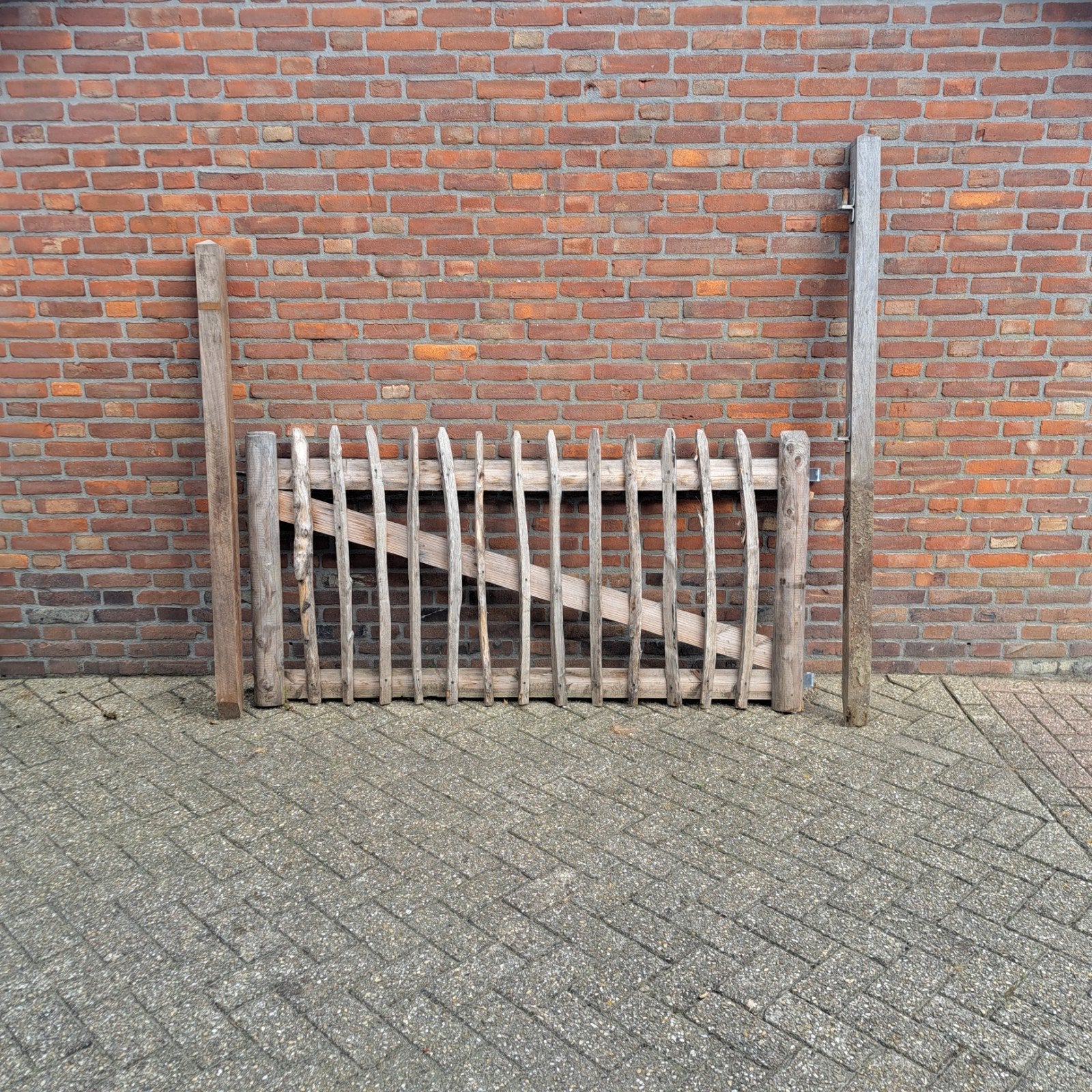 poort schaapgaas, Ophalen, Hout