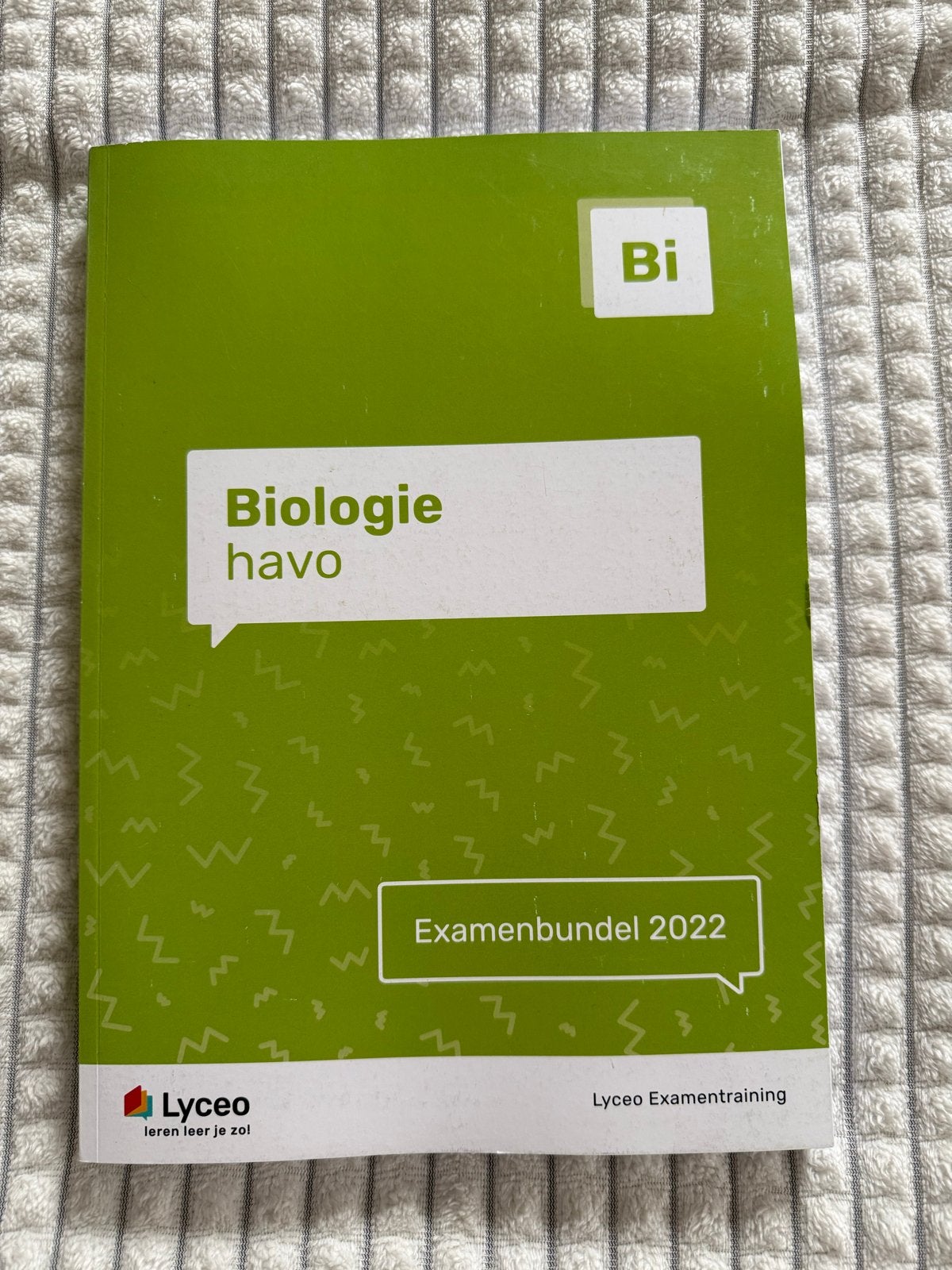 Examenbundel Biologie havo 2022 - Lyceo, Boeken, Ophalen of Verzenden, Beta, Zo goed als nieuw, HBO