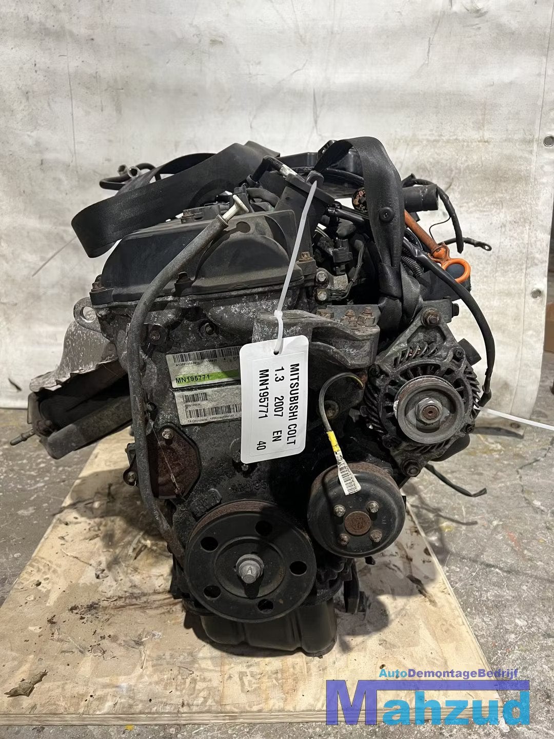 MITSUBISHI COLT 6 1.3 Motorblok 4A90 MN195771, Info@mitsubishi-motors.com, Gebruikt, Mitsubishi Motors Corporation, Ophalen of Verzenden