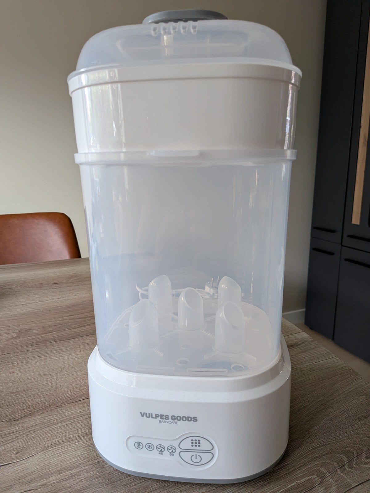 Vulpes Goods Babycare Sterilisator en Flessendroger, Ophalen of Verzenden, Automatisch, Sterilisator, Vulpes Goods