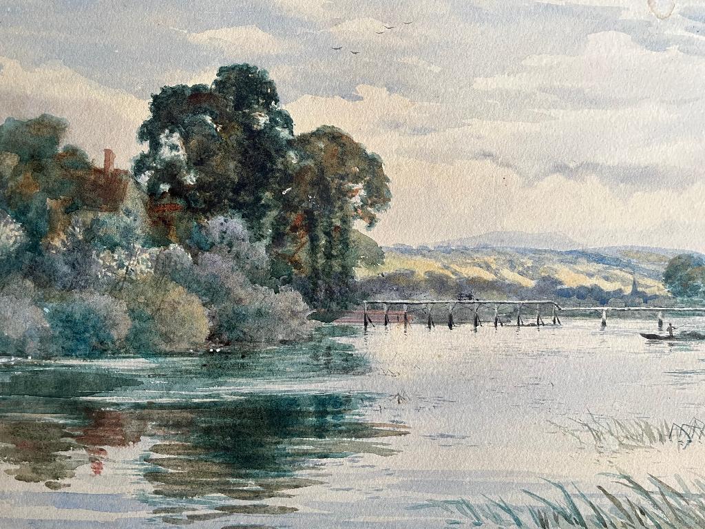 Robert Winchester Fraser (1848-1906) Gouache, Ophalen of Verzenden