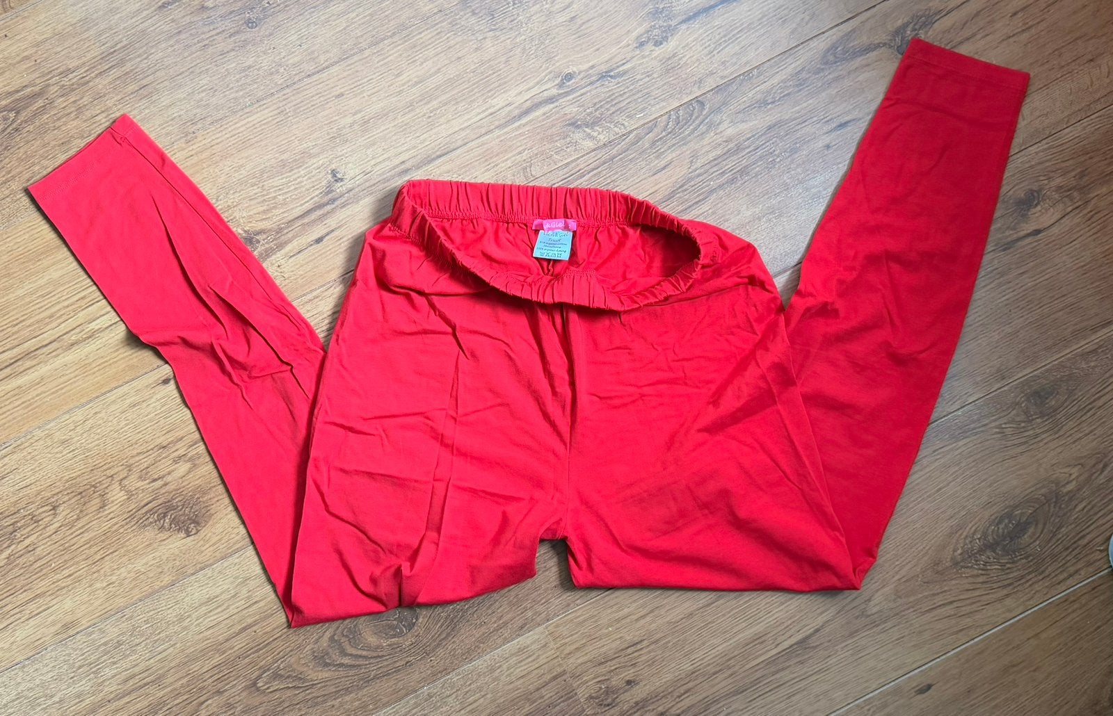Lien en Giel Rode legging maat 2 (M) - nieuw, Legging, Nieuw, Maat 40/42 (M), Ophalen of Verzenden