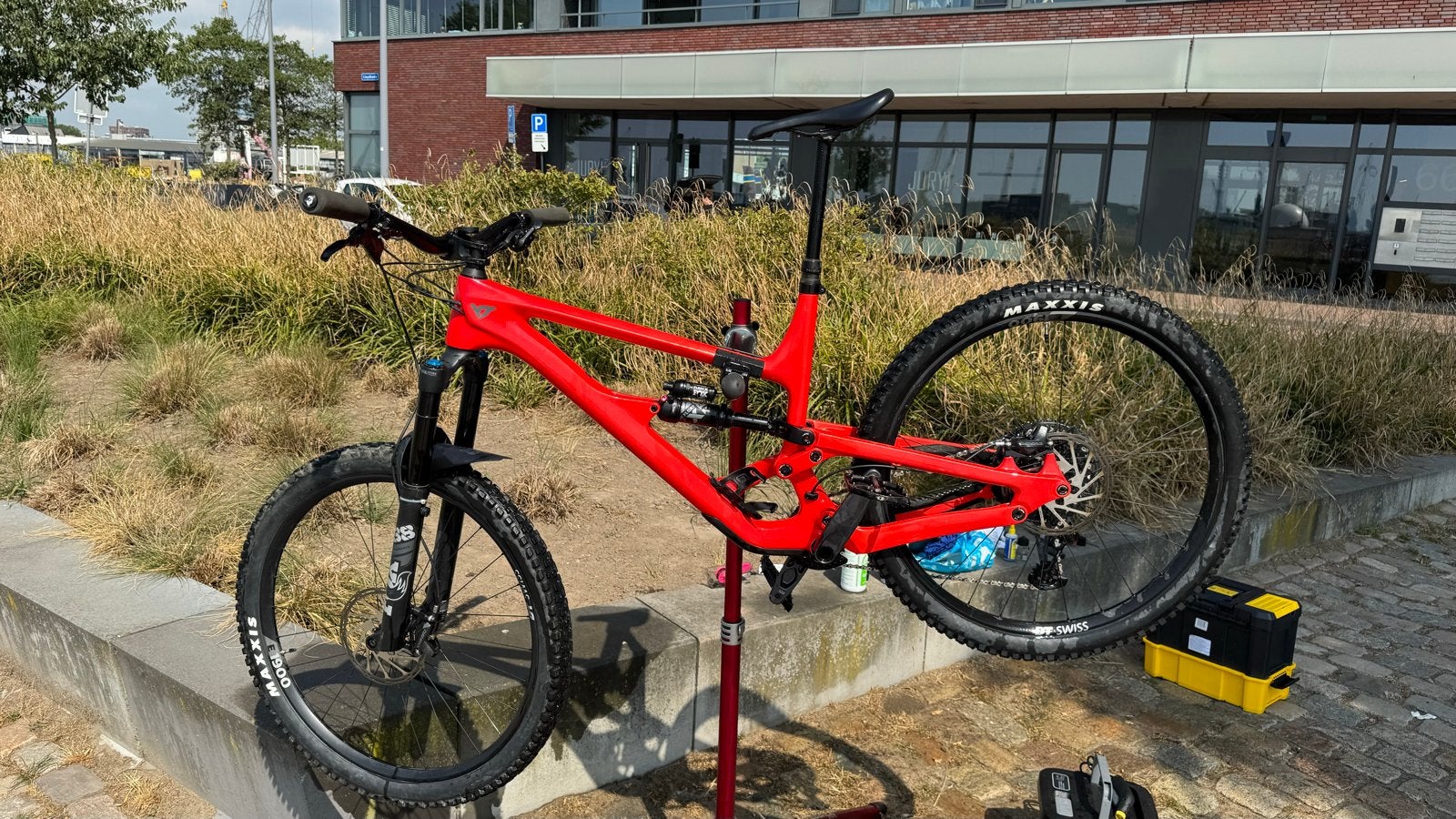 YT Capra Core 3 CF (Carbon) XXL mtb - garantie - Z.G.A.N., 57 cm of meer, Zo goed als nieuw, Schijfrem, Ophalen