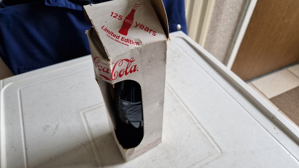 vintage oud flesje coca cola, Ophalen of Verzenden, Zo goed als nieuw, Verpakking