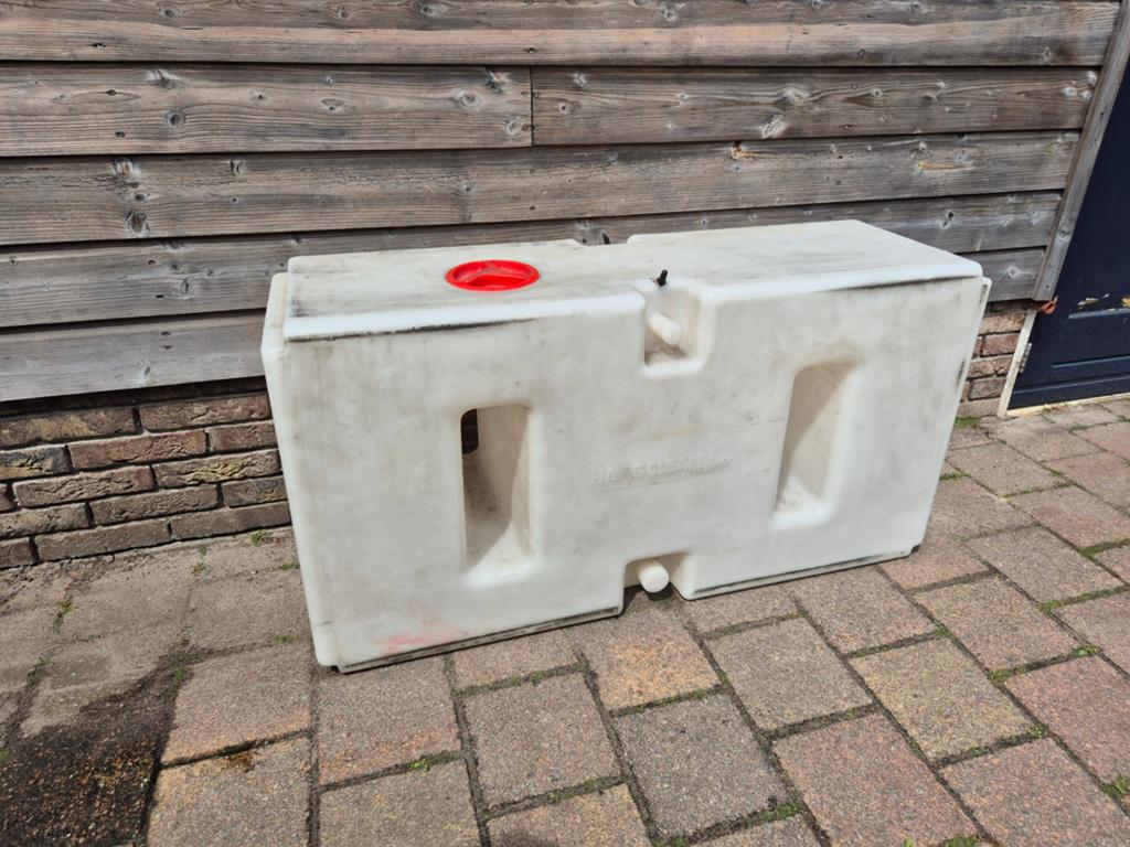 Osmose water tank 200 liter - 1 zijde afgedopt, 150 liter of meer, Ophalen, Gebruikt, Kunststof