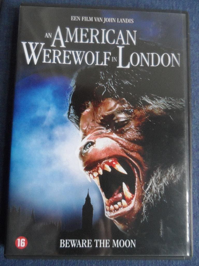 DVD An American werewolf in London, Vanaf 16 jaar, Ophalen of Verzenden, Zo goed als nieuw, Slasher