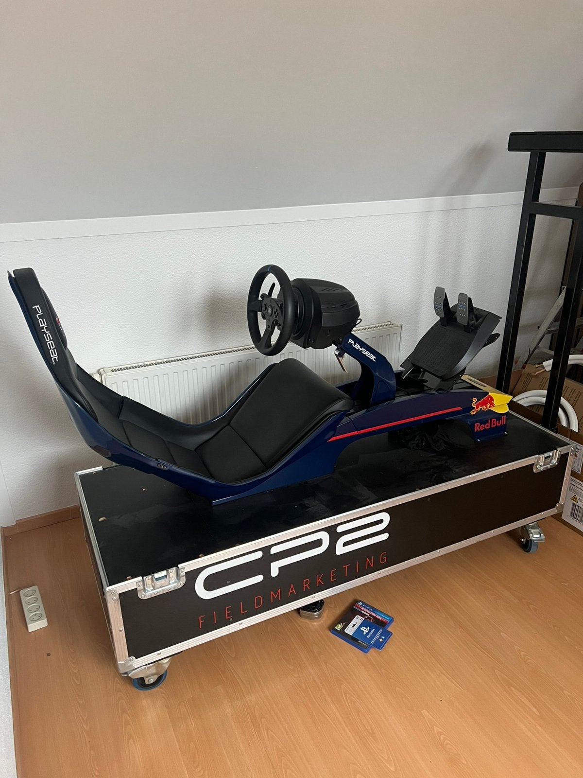 Playseat redbull met professionele flightcase, Ophalen, Racestoel, PlayStation, Zo goed als nieuw