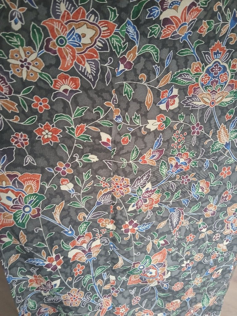 Traditionele Japanse Kimono red black flower, Ophalen of Verzenden