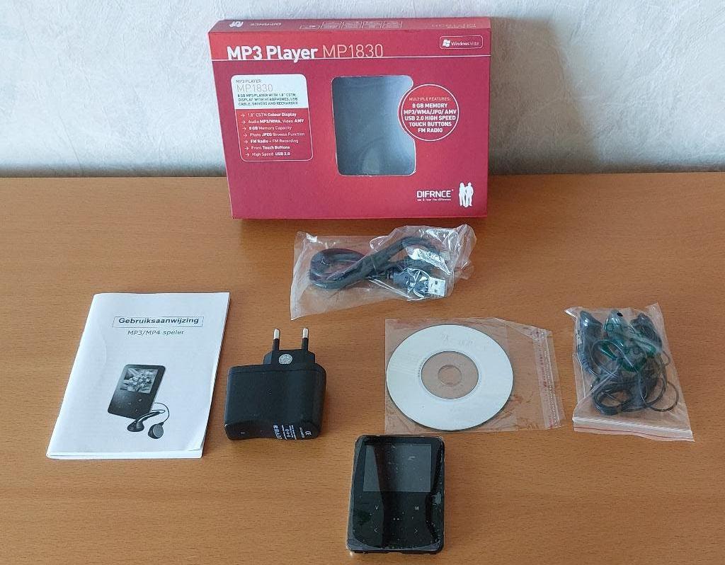 Nieuwe Difrnce MP3 player 1830, Ophalen of Verzenden, Nieuw, Overige merken, 2 tot 10 GB