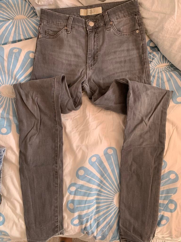 GRATIS Top Shop Moto jeans W24, Ophalen of Verzenden, Gebruikt, Meisje, Broek