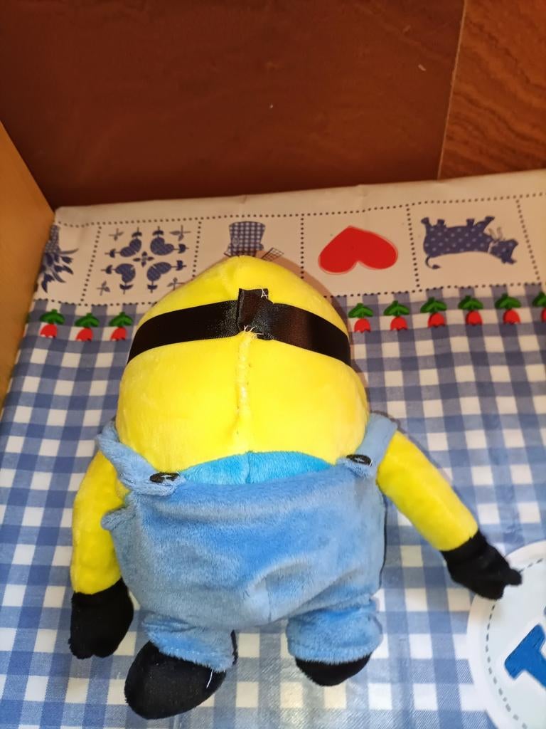 Minion knuffel 22 cm groot Minions, Ophalen of Verzenden, Zo goed als nieuw, Overige typen