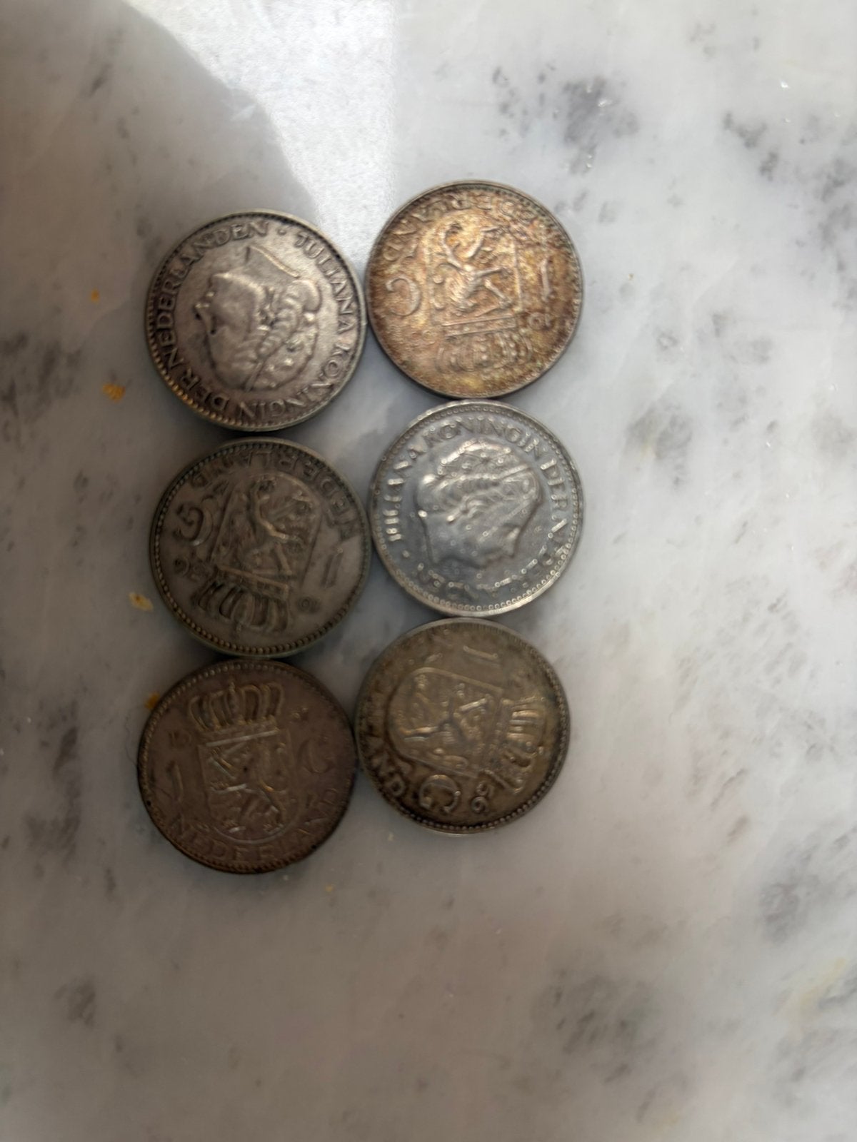 Zilveren tien gulden rijksdaalders en (halve) guldens., Ophalen, Overige landen, Zilver