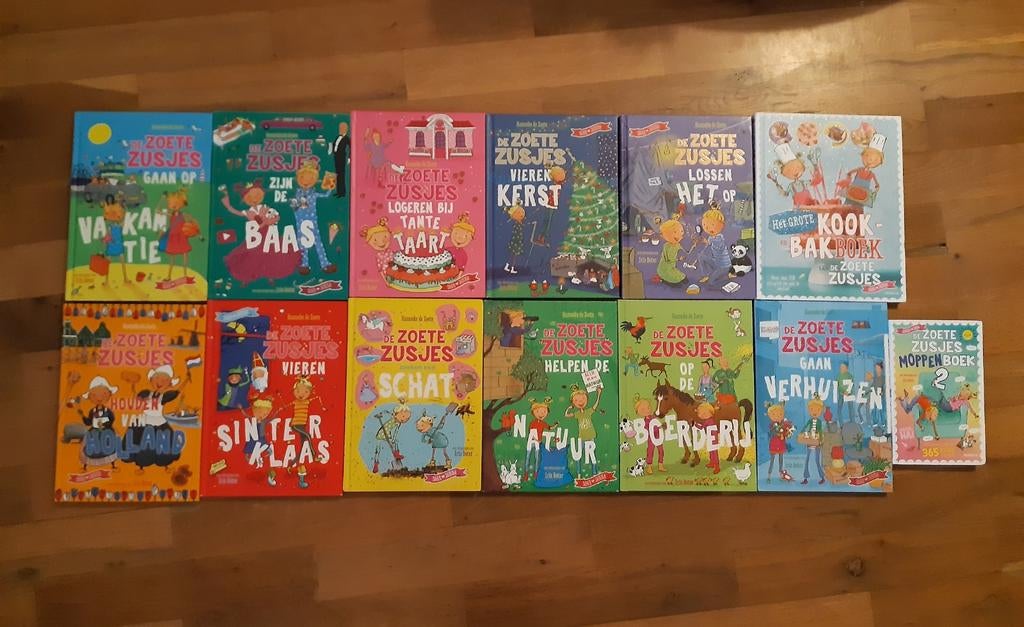 De Zoete Zusjes Boeken - Grote Collectie (13 boeken), Ophalen of Verzenden, Zo goed als nieuw, Hanneke de Zoete, Fictie algemeen