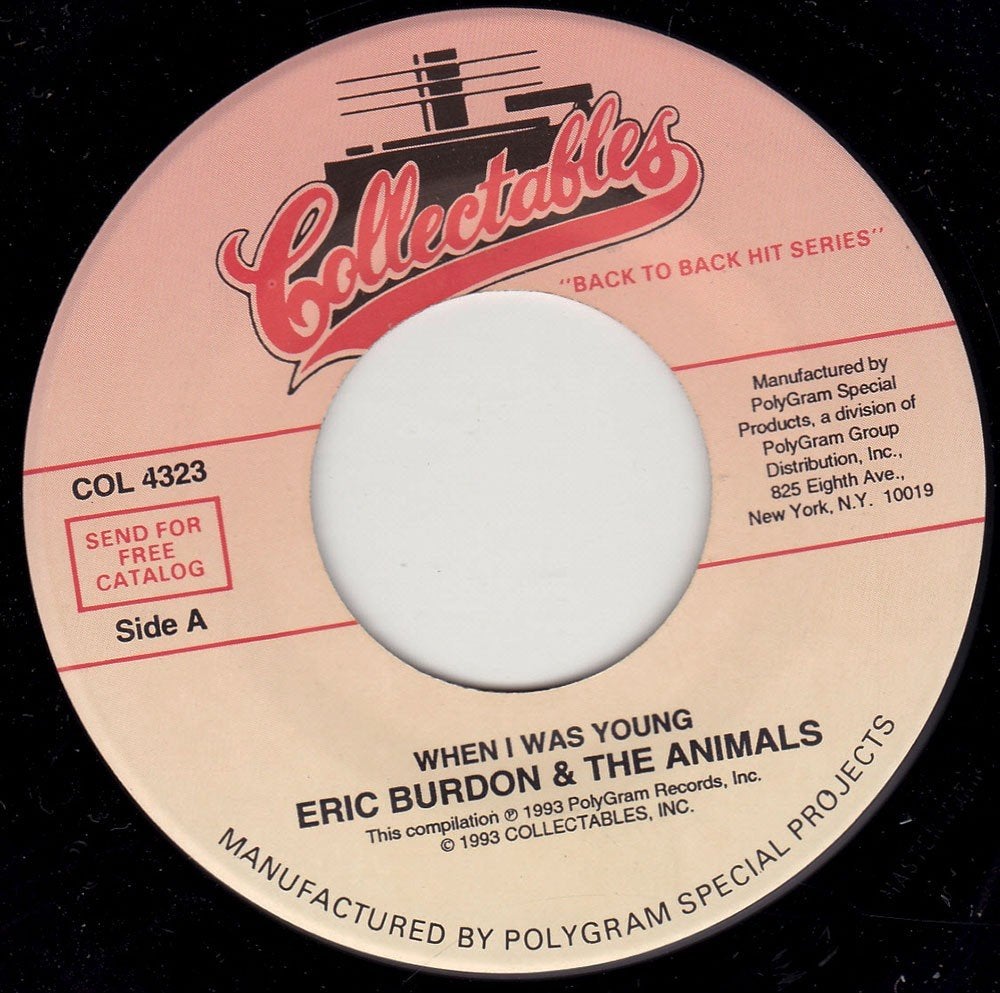 The Animals - When I Was Young 7", Ophalen of Verzenden, Nieuw in verpakking, 7 inch, Pop